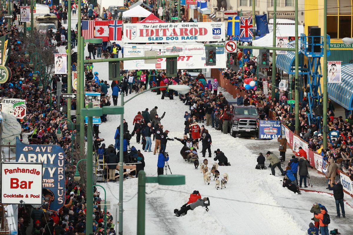 Photos Iditarod 2016 ceremonial start kicks off the 44th race